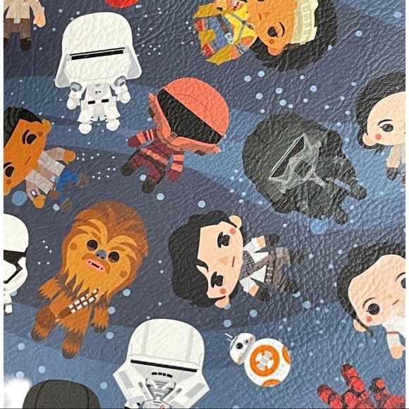 ❤️💗❤️ Disney Loungefly Star Wars Chibi Rise of Skywalker Mini Backpack - Picture 7 of 9